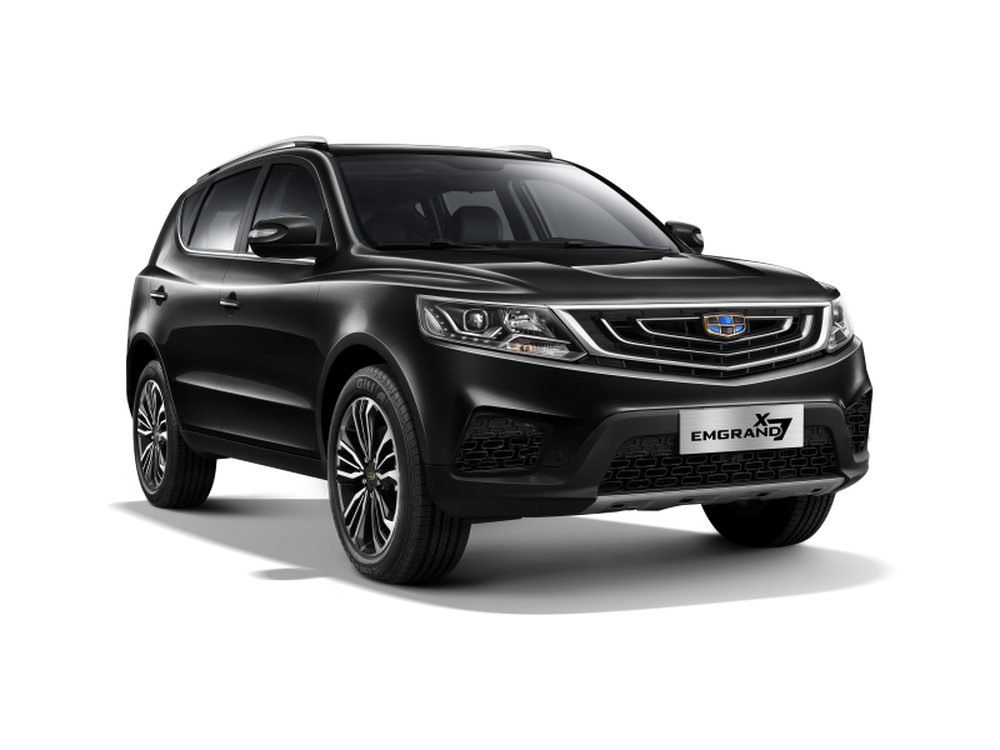 Geely Emgrand x7 красный